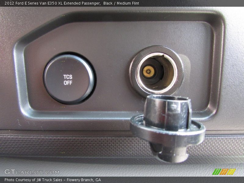 Black / Medium Flint 2012 Ford E Series Van E350 XL Extended Passenger