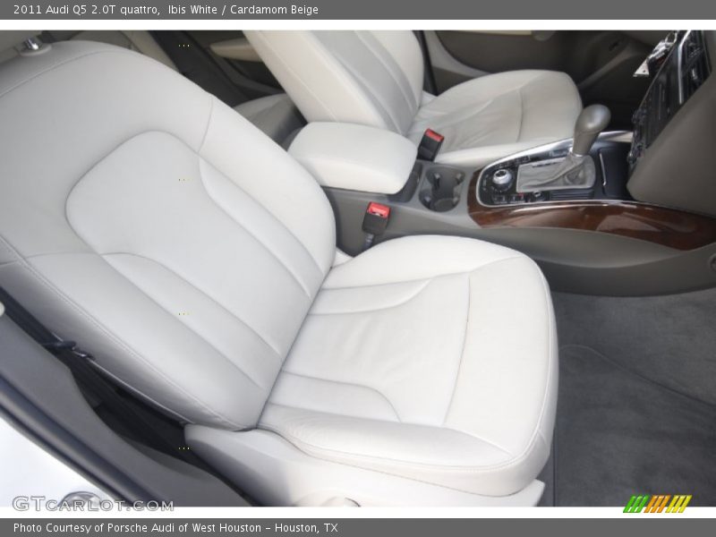 Ibis White / Cardamom Beige 2011 Audi Q5 2.0T quattro