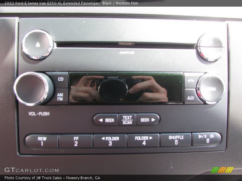 Black / Medium Flint 2012 Ford E Series Van E350 XL Extended Passenger
