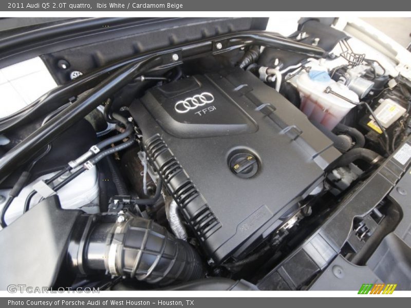 Ibis White / Cardamom Beige 2011 Audi Q5 2.0T quattro