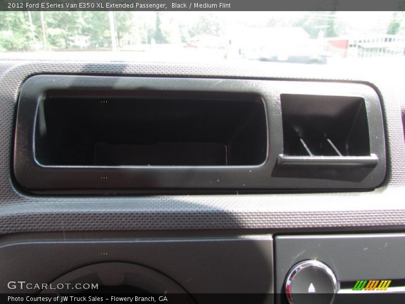 Black / Medium Flint 2012 Ford E Series Van E350 XL Extended Passenger