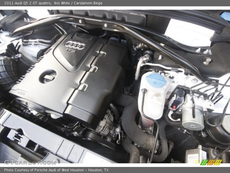  2011 Q5 2.0T quattro Engine - 2.0 Liter FSI Turbocharged DOHC 16-Valve VVT 4 Cylinder