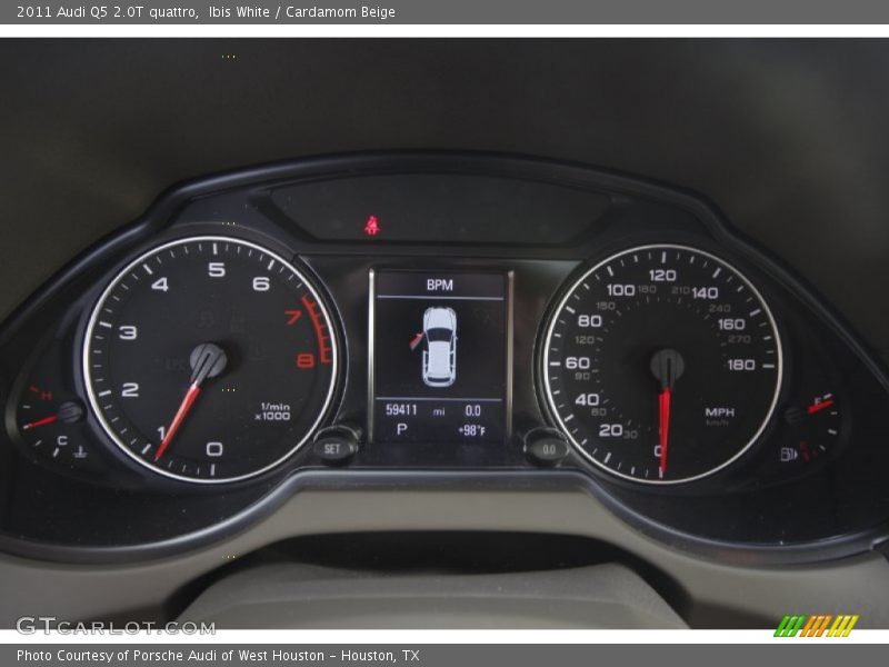 Ibis White / Cardamom Beige 2011 Audi Q5 2.0T quattro