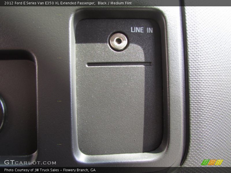 Black / Medium Flint 2012 Ford E Series Van E350 XL Extended Passenger