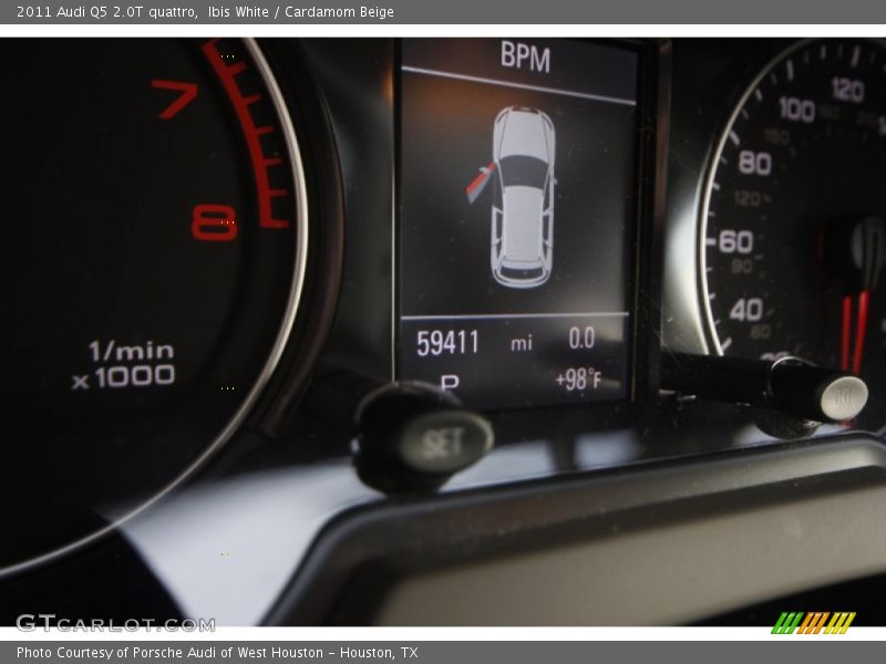 Ibis White / Cardamom Beige 2011 Audi Q5 2.0T quattro
