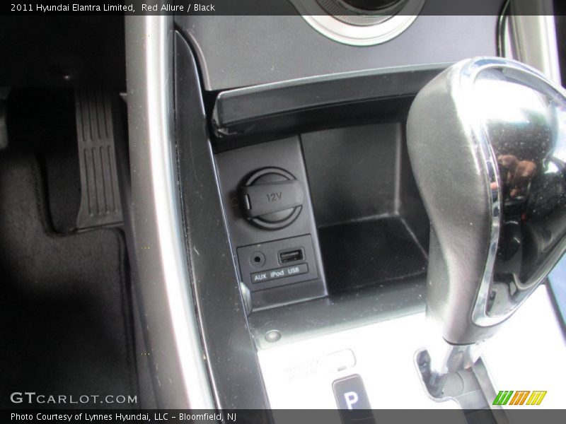 Red Allure / Black 2011 Hyundai Elantra Limited