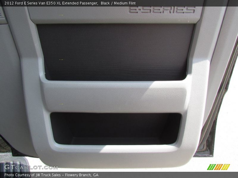 Black / Medium Flint 2012 Ford E Series Van E350 XL Extended Passenger