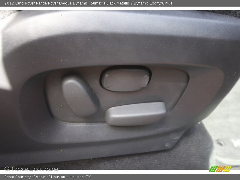 Sumatra Black Metallic / Dynamic Ebony/Cirrus 2012 Land Rover Range Rover Evoque Dynamic