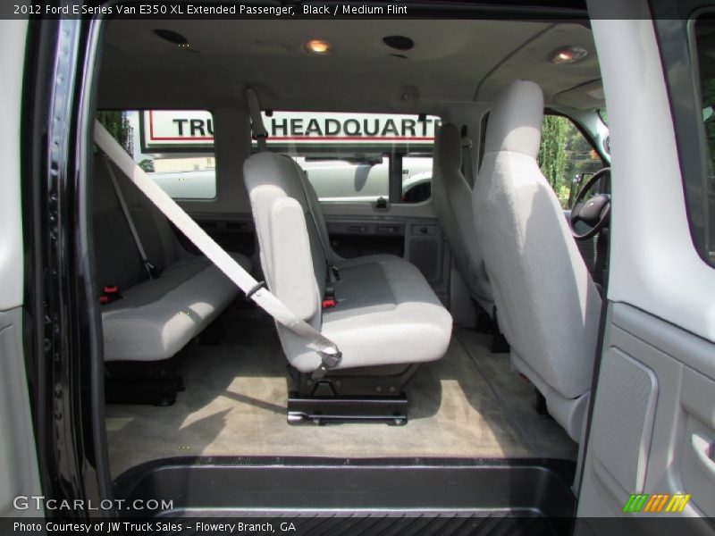 Black / Medium Flint 2012 Ford E Series Van E350 XL Extended Passenger