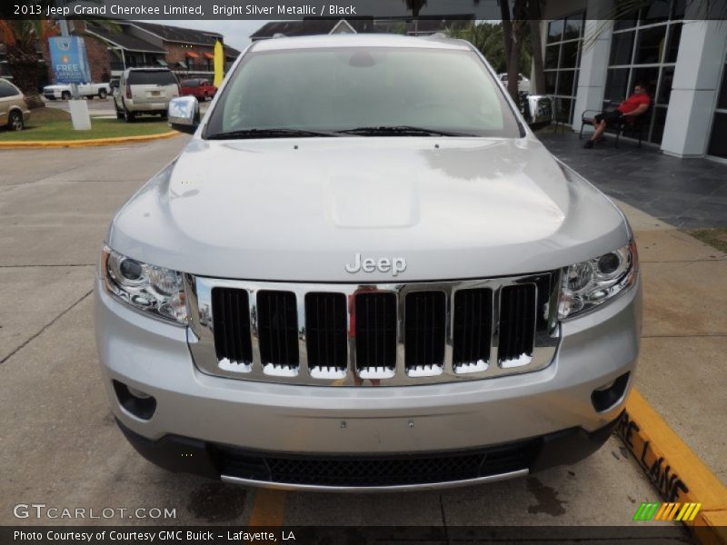 Bright Silver Metallic / Black 2013 Jeep Grand Cherokee Limited