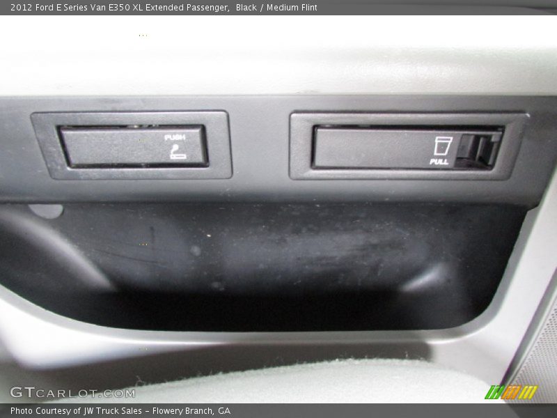 Black / Medium Flint 2012 Ford E Series Van E350 XL Extended Passenger