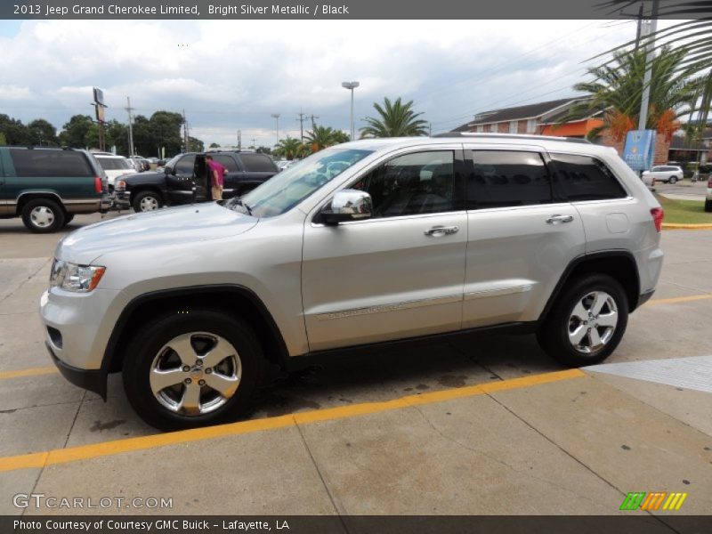 Bright Silver Metallic / Black 2013 Jeep Grand Cherokee Limited