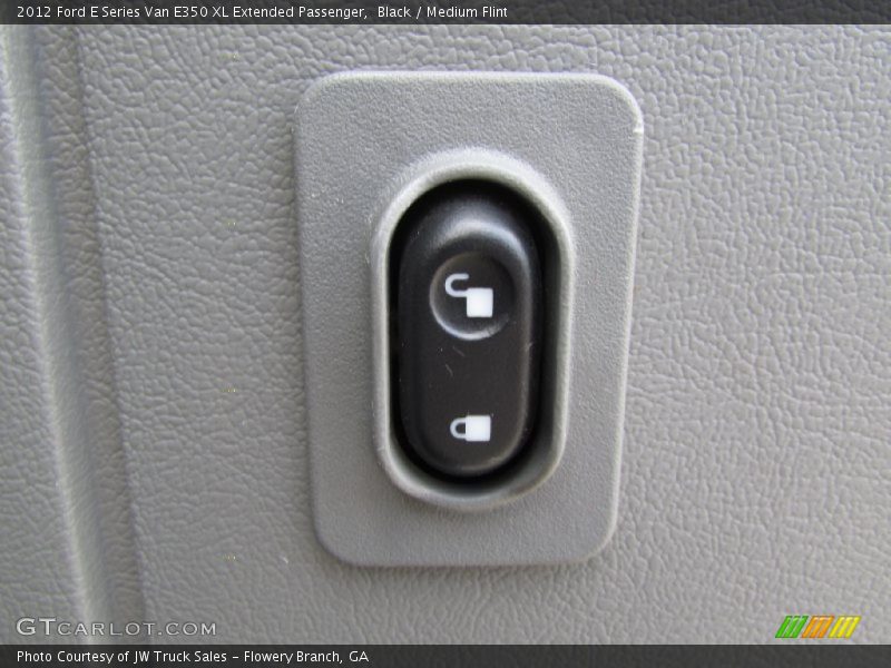 Black / Medium Flint 2012 Ford E Series Van E350 XL Extended Passenger