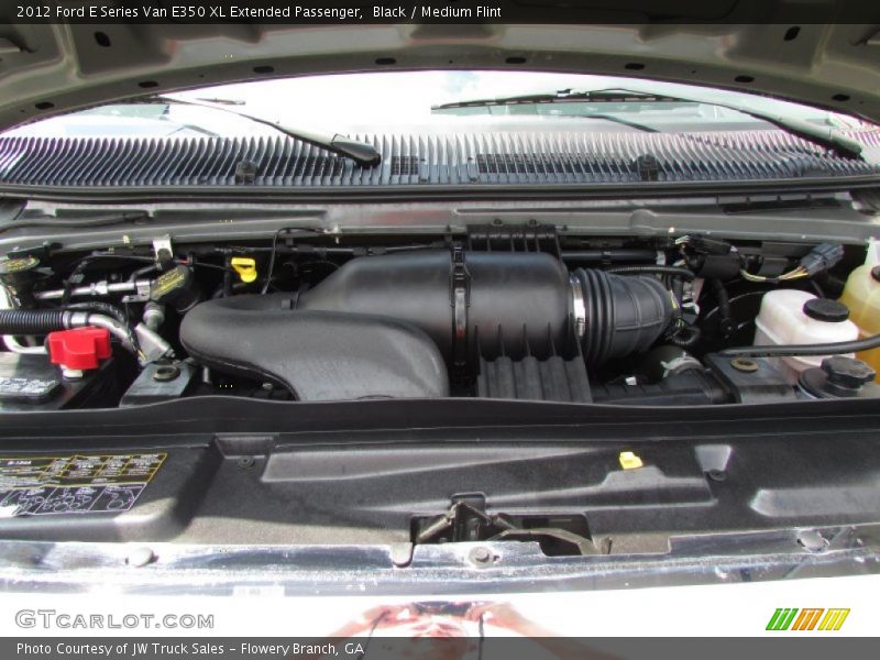 Black / Medium Flint 2012 Ford E Series Van E350 XL Extended Passenger