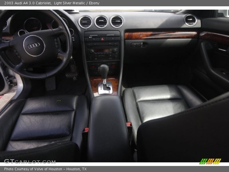 Light Silver Metallic / Ebony 2003 Audi A4 3.0 Cabriolet