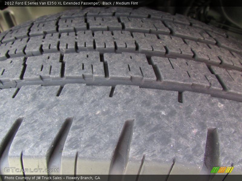 Black / Medium Flint 2012 Ford E Series Van E350 XL Extended Passenger
