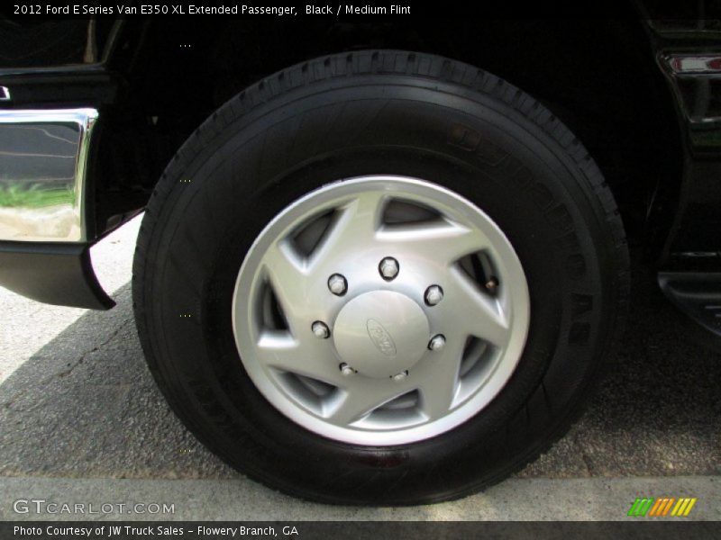 Black / Medium Flint 2012 Ford E Series Van E350 XL Extended Passenger