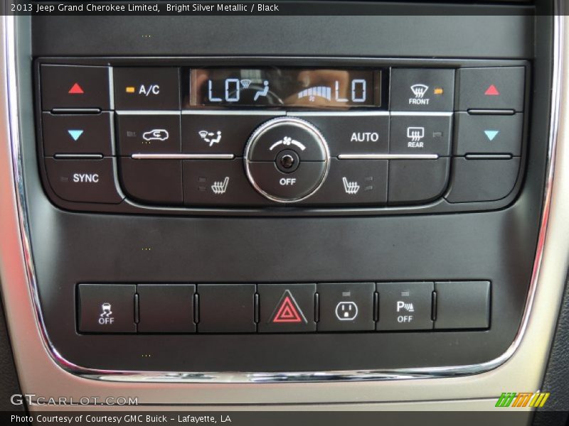 Bright Silver Metallic / Black 2013 Jeep Grand Cherokee Limited