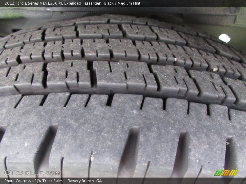 Black / Medium Flint 2012 Ford E Series Van E350 XL Extended Passenger