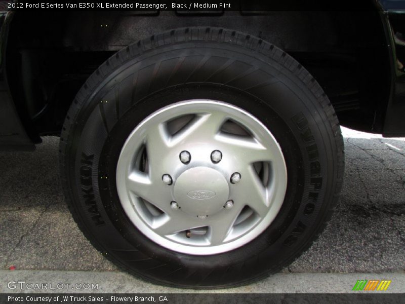 Black / Medium Flint 2012 Ford E Series Van E350 XL Extended Passenger