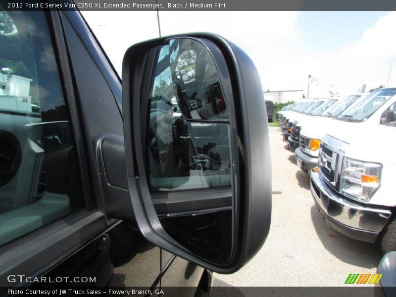 Black / Medium Flint 2012 Ford E Series Van E350 XL Extended Passenger