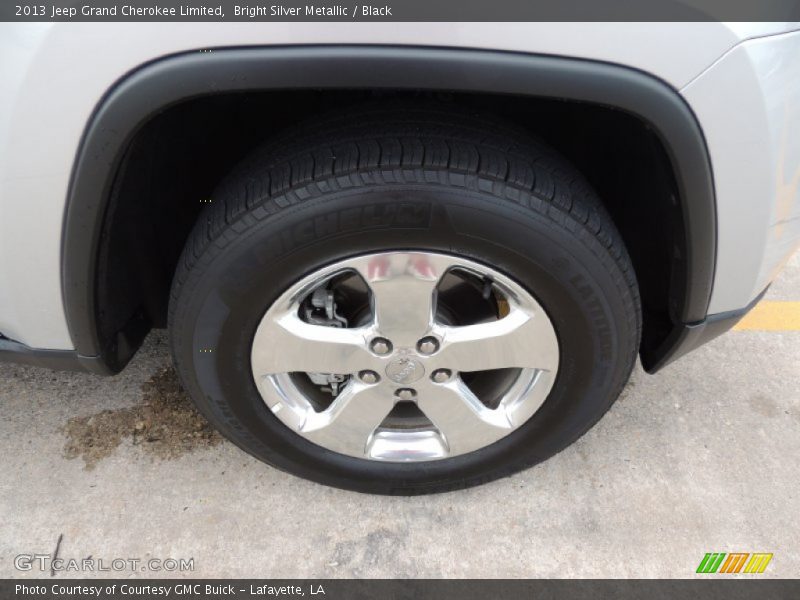 Bright Silver Metallic / Black 2013 Jeep Grand Cherokee Limited