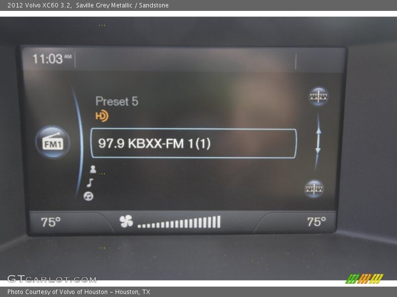Saville Grey Metallic / Sandstone 2012 Volvo XC60 3.2