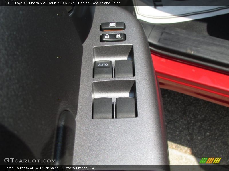 Radiant Red / Sand Beige 2013 Toyota Tundra SR5 Double Cab 4x4