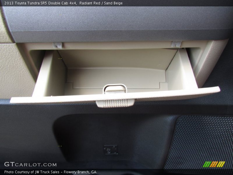 Radiant Red / Sand Beige 2013 Toyota Tundra SR5 Double Cab 4x4