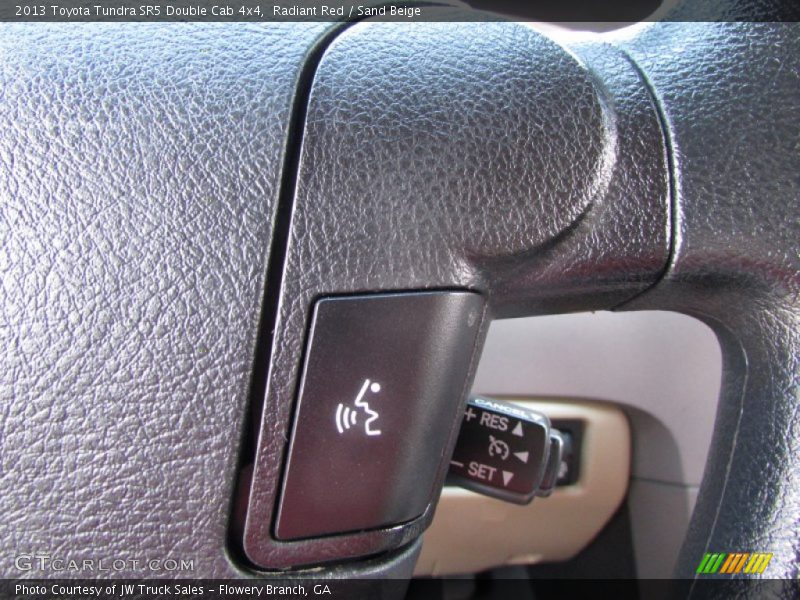 Radiant Red / Sand Beige 2013 Toyota Tundra SR5 Double Cab 4x4