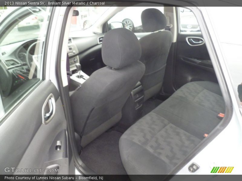 Brilliant Silver Metallic / Charcoal 2013 Nissan Sentra SV