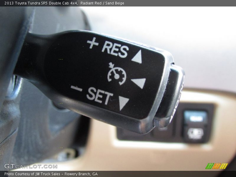Radiant Red / Sand Beige 2013 Toyota Tundra SR5 Double Cab 4x4