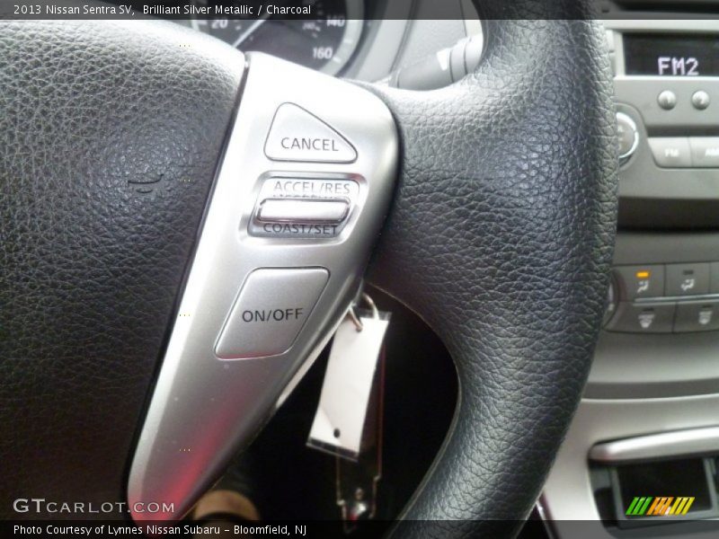 Brilliant Silver Metallic / Charcoal 2013 Nissan Sentra SV