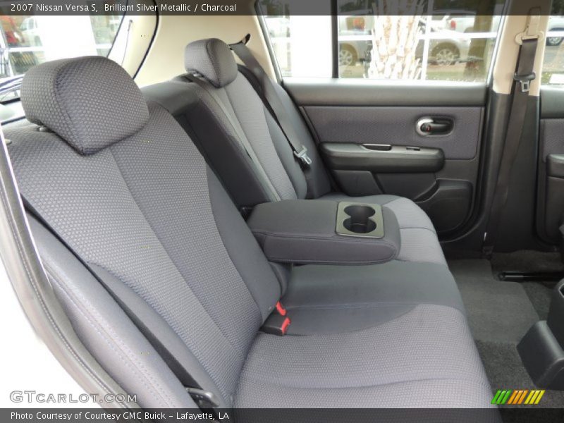 Brilliant Silver Metallic / Charcoal 2007 Nissan Versa S