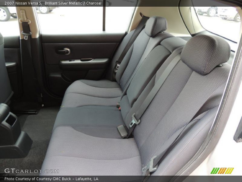 Brilliant Silver Metallic / Charcoal 2007 Nissan Versa S