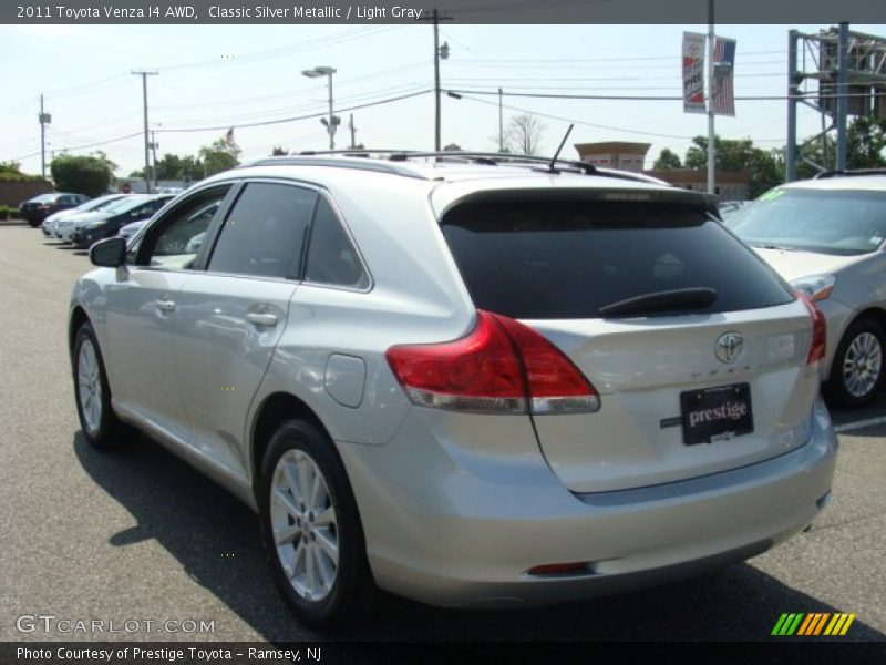 Classic Silver Metallic / Light Gray 2011 Toyota Venza I4 AWD