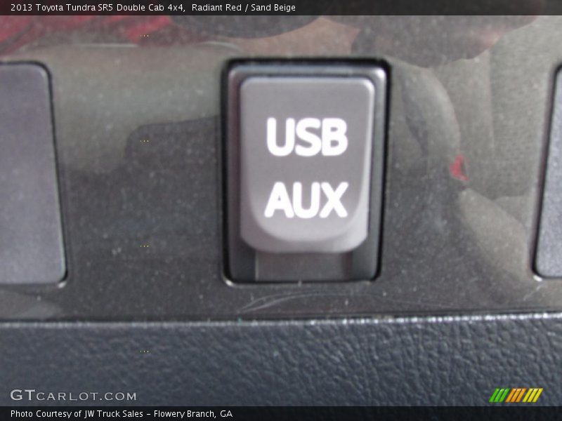 Radiant Red / Sand Beige 2013 Toyota Tundra SR5 Double Cab 4x4