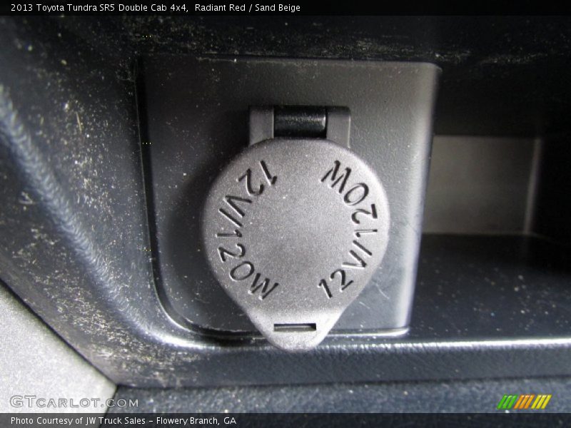 Radiant Red / Sand Beige 2013 Toyota Tundra SR5 Double Cab 4x4