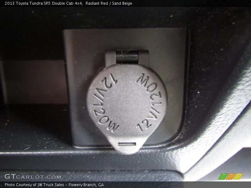 Radiant Red / Sand Beige 2013 Toyota Tundra SR5 Double Cab 4x4