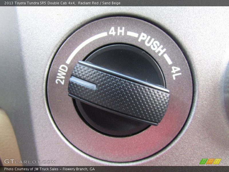 Radiant Red / Sand Beige 2013 Toyota Tundra SR5 Double Cab 4x4