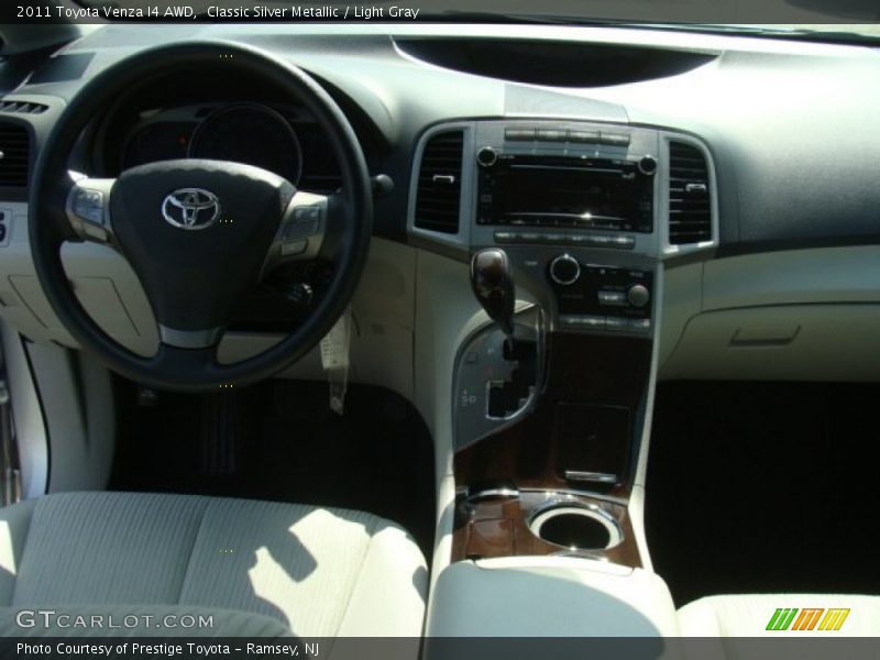 Classic Silver Metallic / Light Gray 2011 Toyota Venza I4 AWD