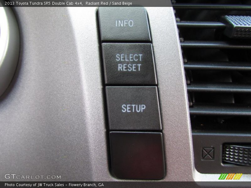 Radiant Red / Sand Beige 2013 Toyota Tundra SR5 Double Cab 4x4