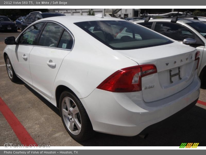 Ice White / Soft Beige 2012 Volvo S60 T5