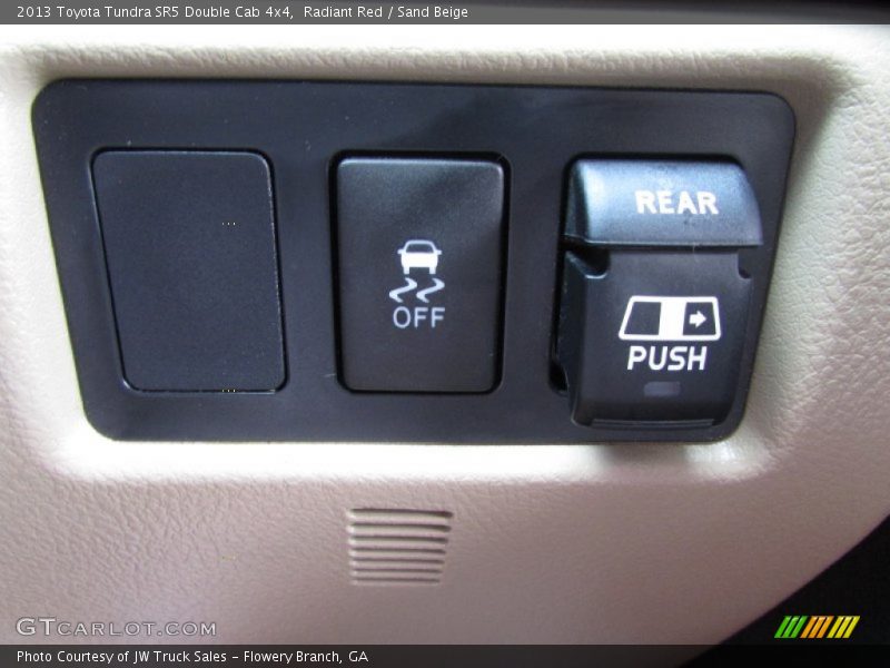 Radiant Red / Sand Beige 2013 Toyota Tundra SR5 Double Cab 4x4