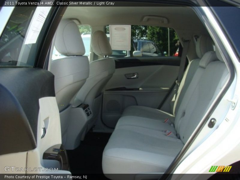 Classic Silver Metallic / Light Gray 2011 Toyota Venza I4 AWD