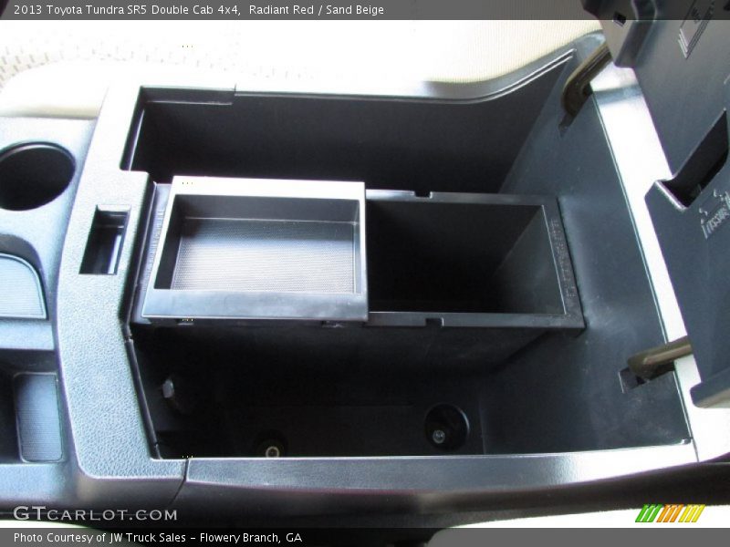 Radiant Red / Sand Beige 2013 Toyota Tundra SR5 Double Cab 4x4