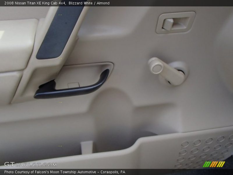 Blizzard White / Almond 2008 Nissan Titan XE King Cab 4x4