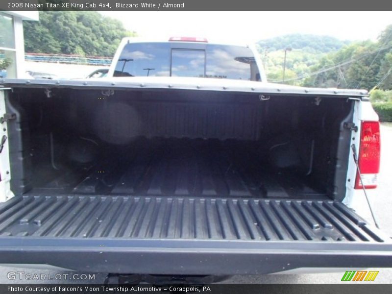 Blizzard White / Almond 2008 Nissan Titan XE King Cab 4x4