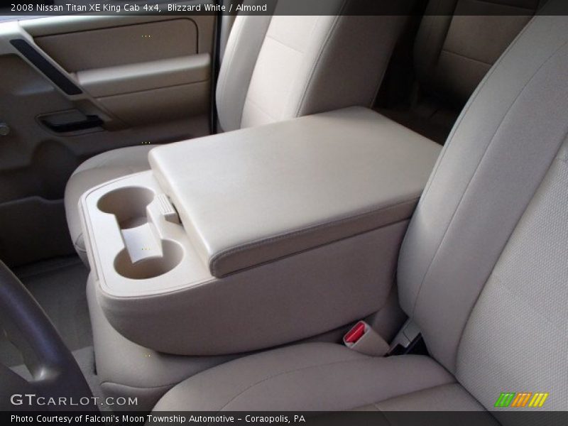 Blizzard White / Almond 2008 Nissan Titan XE King Cab 4x4