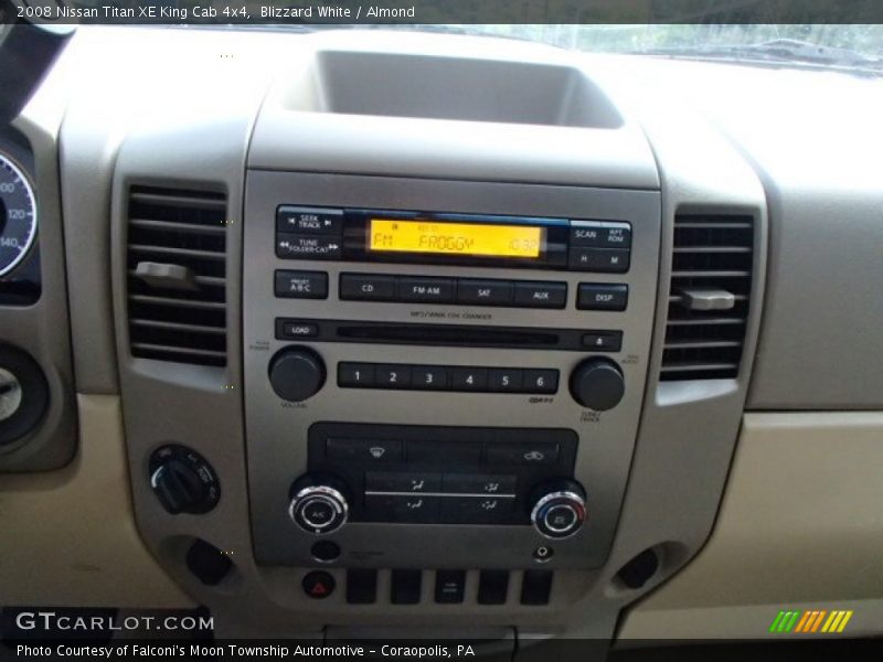 Blizzard White / Almond 2008 Nissan Titan XE King Cab 4x4